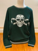 Sweatshirt Totenkopf Unisex Größe L dunkelgrün College Hamburg-Mitte - Hamburg St. Pauli Vorschau