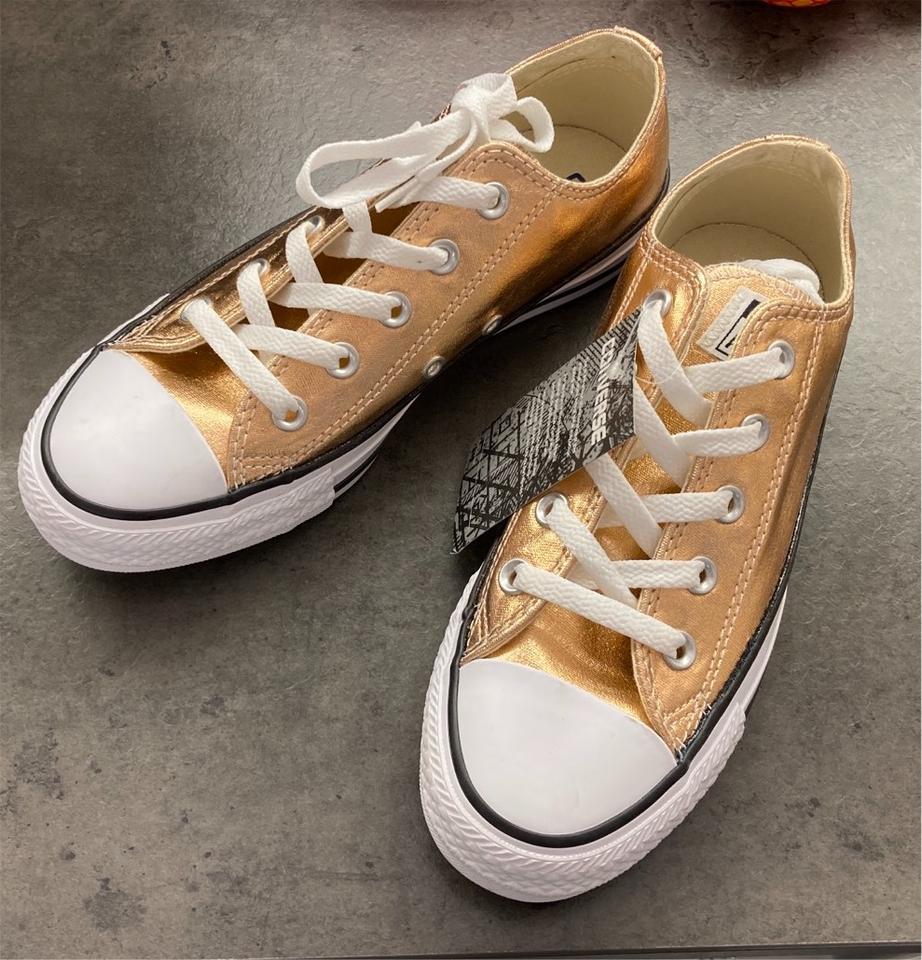 Rose gold converse schuh best sale