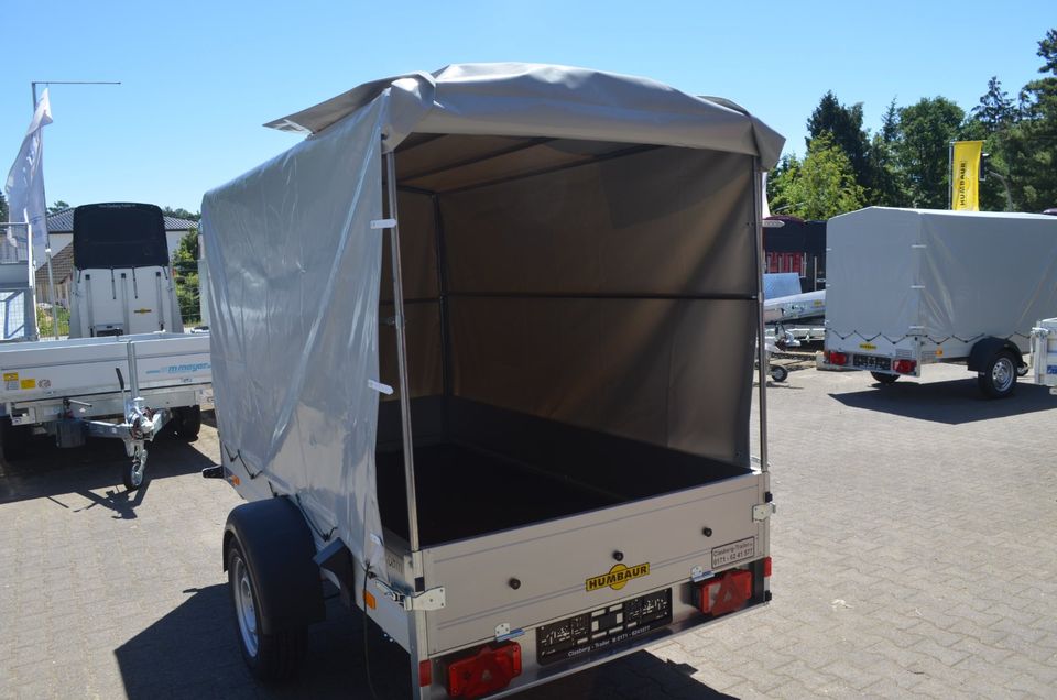 PKW Anhänger NEU 750 Kg Tieflader 251x131x160 Humbaur Startrailer in Bielefeld