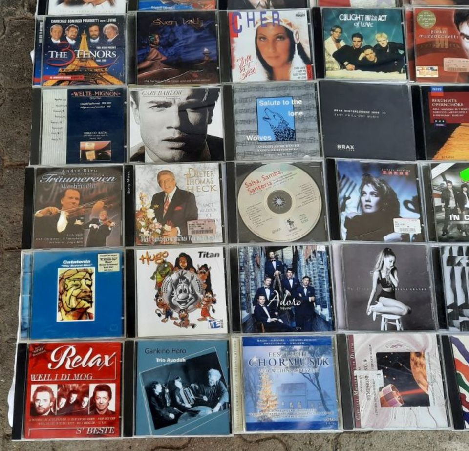 155 Musik CD Alben mit 173 CD´s – verschiedene Genres in Rust