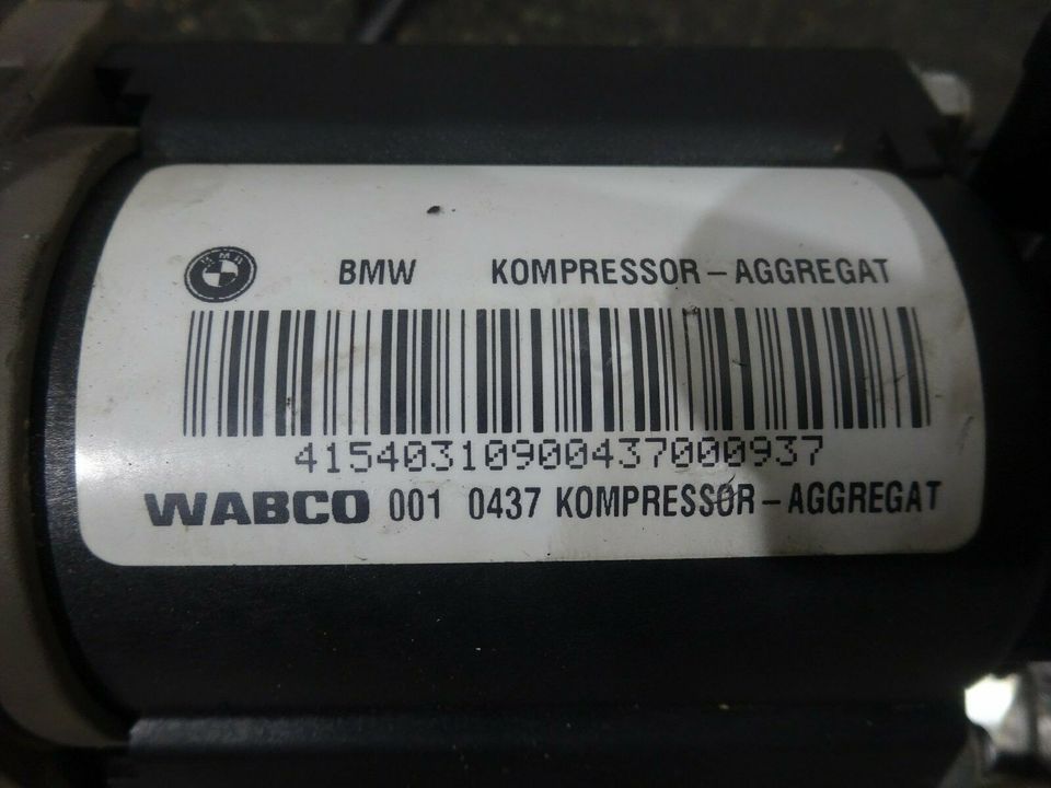 BMW X5 E53 Luftkompressor 4154031090 Kompressor Wabco in Bruchsal