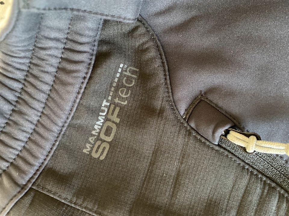 Skihose/Wanderhose Mammut Softshell Gr. 38 schwarz wie neu in Saarbrücken