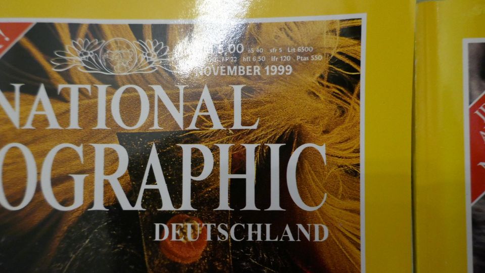 National Geographic Hefte (5x) 1993, 1999, 2000 in Dortmund