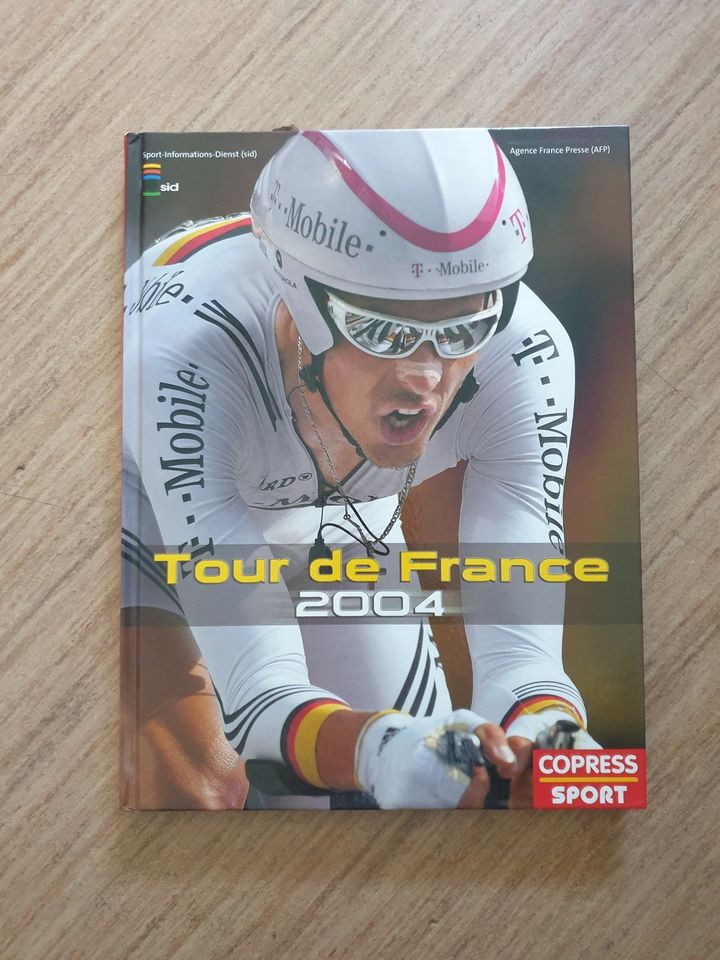 Tour de France 2004 Buch Magazin Heft Zeitung Ulrich Armstrong in Wolken