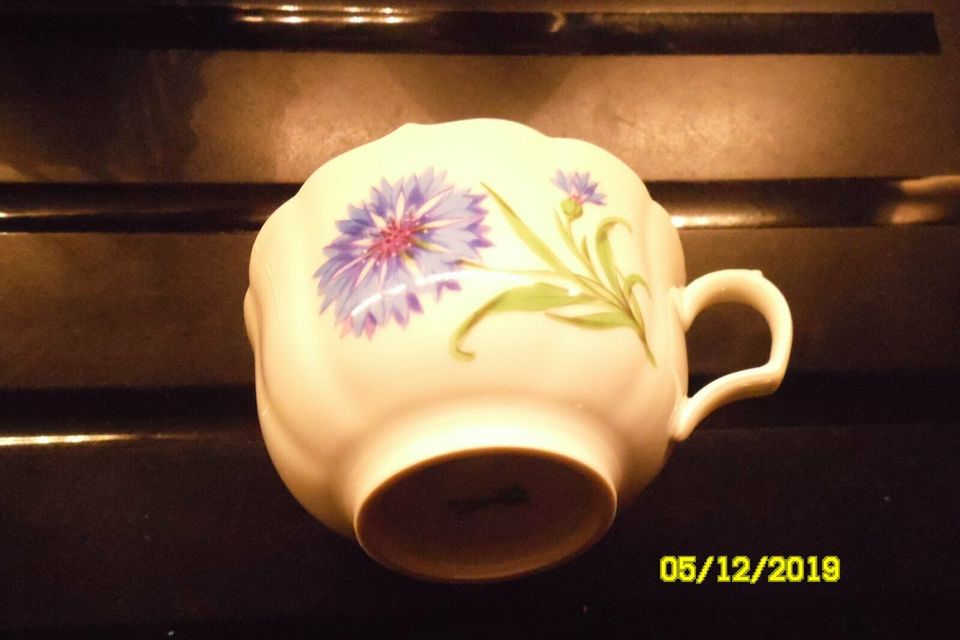 Meissen Kaffeeservice Blume 1. Wahl  ca. 1935-1945 in Wittenmoor