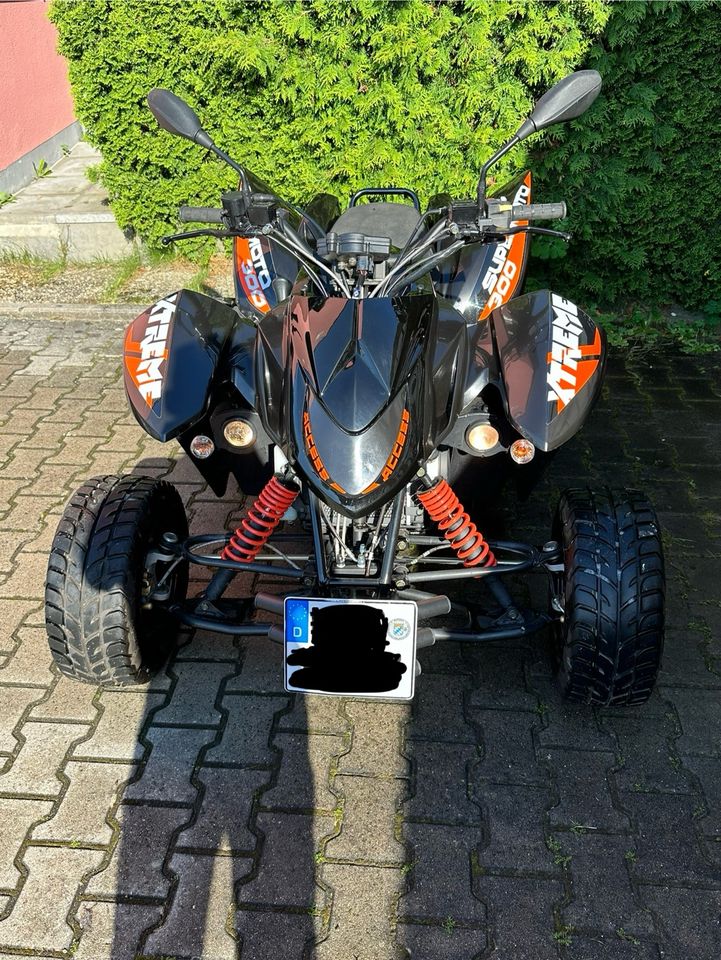 Quad Access Supermoto Xtreme 300 LOF Schwarz in Höchstadt