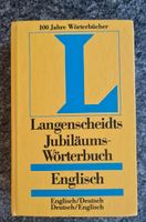 Langenscheidt Englisch Deutsch Jubiläums Wörterbuch wenig benutzt Baden-Württemberg - Mühlhausen-Ehingen Vorschau