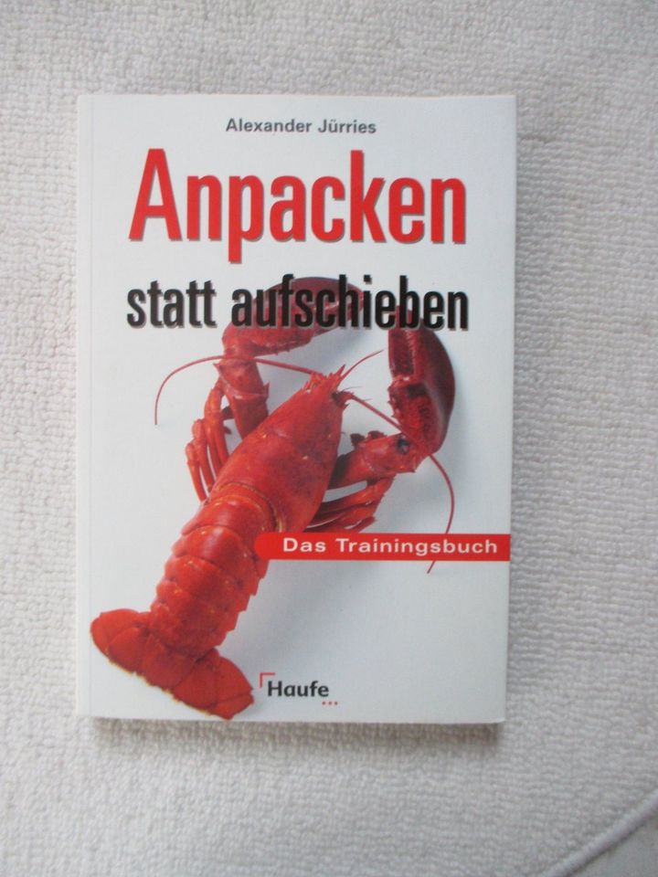 Anpacken statt aufschieben; Das Trainingsbuch; Alexander Jürries in Olching