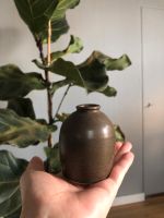 Kleine Vase Ton Steingut Vintage Tonvase braun Baden-Württemberg - Böblingen Vorschau