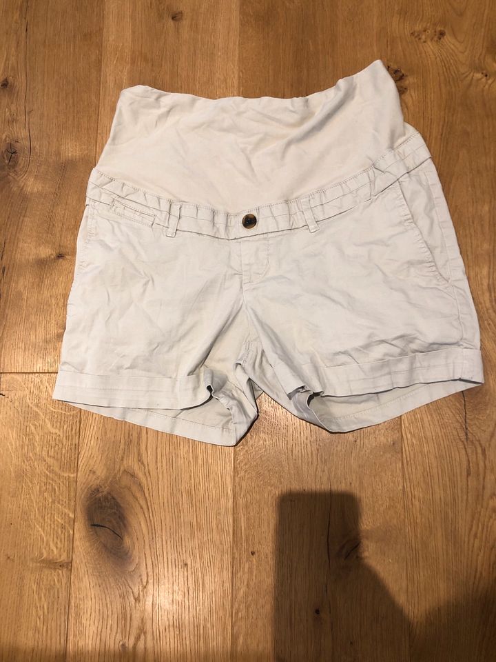 Umstandshose kurz short beige h&m 40 in Landshut