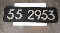 Lokschild BR 55 2953 zum Tausch Brandenburg - Cottbus Vorschau