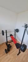 Fitness gerät Kraftstation mit Hantelbank, Langhantel & Zubehör Leipzig - Leipzig, Zentrum-Südost Vorschau
