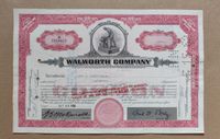 Walworth Company Massachusetts 40 Shares 24.10.1956 München - Schwabing-West Vorschau