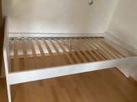 Jugendbett Bett bis 100kg Ikea Släkt 90x200 weiß hoch Hessen - Friedrichsdorf Vorschau