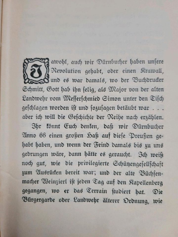 1912 Antik Krawall Ludwig Thoma Ullstein in Balingen