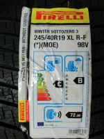 Pirelli Sottozero 3 - 245/40 R19 98V RFT Runflat Winterreifen M+S Rheinland-Pfalz - Ockenheim Vorschau