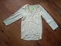 Vanille gelbes Langarmshirt s.Oliver Druckknöpfe neuwertig Gr. S Hessen - Flieden Vorschau