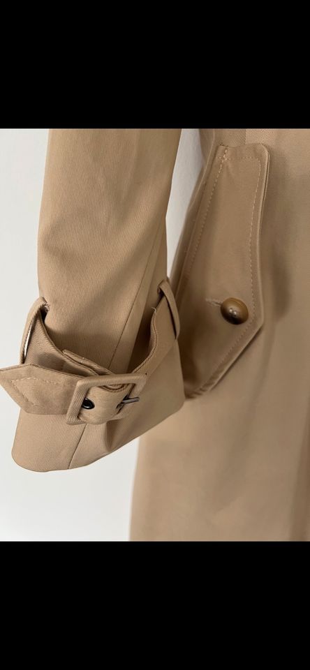 Topshop Trenchcoat Mantel Oversize beige in Eschweiler