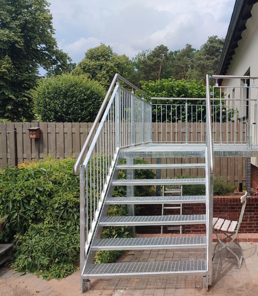 Metalltreppen, Geländer,Metallkonstruktionen aus Polen in Goslar