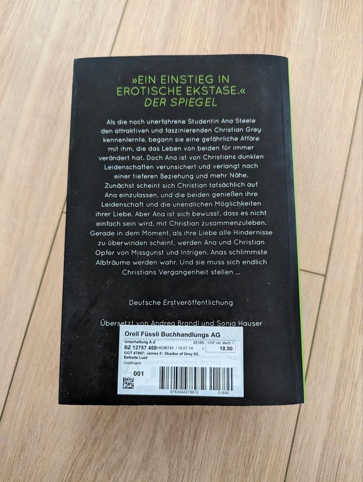 Buch "Shades of Grey - befreite Lust" in Düsseldorf