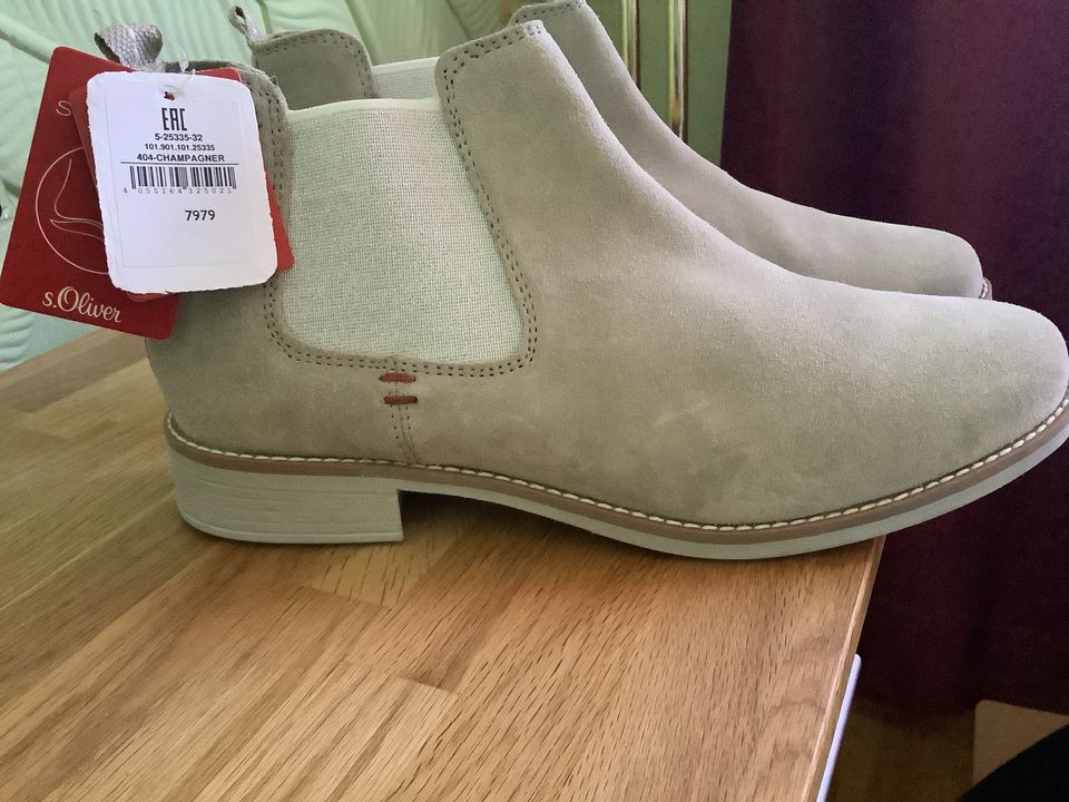 Stiefeletten s.Oliver Gr.42 Neu mit Etikett in Sassnitz