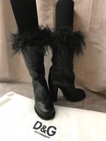 Dolce & Gabbana D&G Stiefel Leder schwarz 38 wie neu Niedersachsen - Laatzen Vorschau