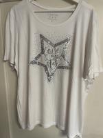 T-Shirt  weiß canda mit Glitzerprint Bayern - Schwarzenbach am Wald Vorschau