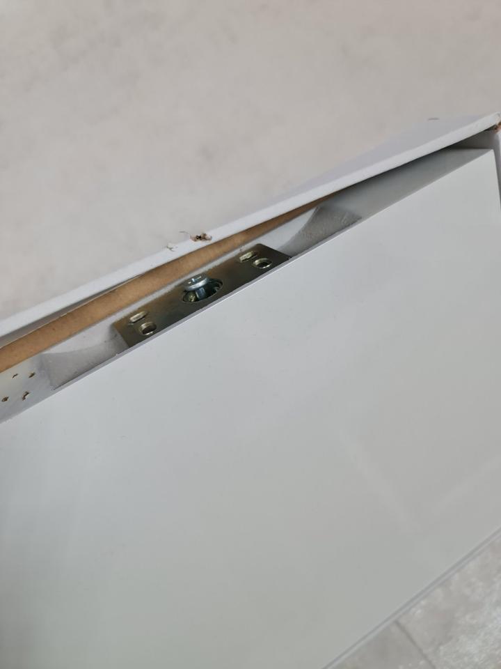 1 x Regal Big Board weiß hochglanz hochwertig NEU in Oststeinbek