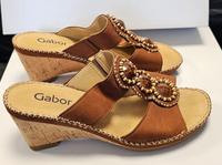 Gabor Sandalen Pantolette ohne Riemen Größe 3.5 (36) Nürnberg (Mittelfr) - Mitte Vorschau