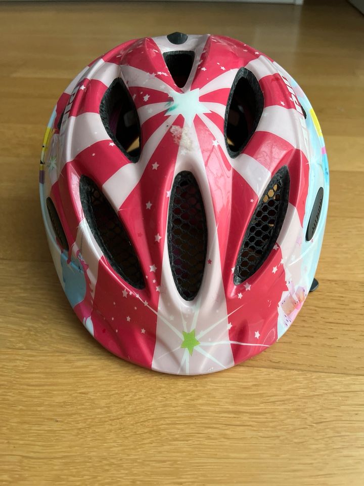 Fahrradhelm Alpina Gr 46-51cm Rosa Prinzessin Einhorn in Karlsfeld