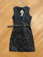 Top Shop Lederkleid Sterne Nieten schwarz mini 34 Hingucker Frankfurt am Main - Nordend Vorschau