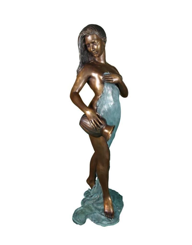 GRANDE FILOMENA – LEBENSGROSSE BRONZEFIGUR WASSERSPEIER in Wickede (Ruhr)