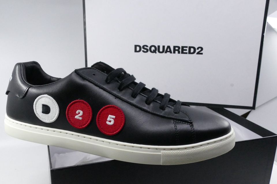 DSQUARED2 SNEAKER SCHWARZ D25 CAPSULE NEU 46 in Neuss