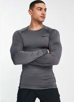 Langarm Shirt, grau - Nike Pro Dri FIT Niedersachsen - Laatzen Vorschau