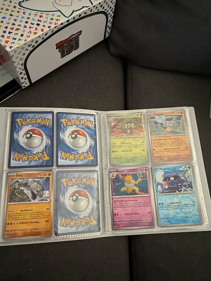 Sammlung Pokémon Karten mit Glurak Ex Gold und Silber in Stadtlohn