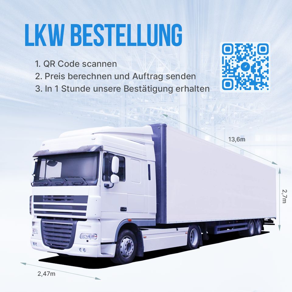 LKW Bestellung in Wuppertal