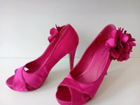 Peeptoes Pumps Highheels fuchsia magenta  beerenfarben Dresden - Löbtau-Süd Vorschau