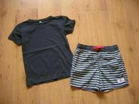 H&M kurze Hose Badeshorts + T-Shirt C&A Dunkelblau, Gr.134/140 Nordrhein-Westfalen - Kerpen Vorschau