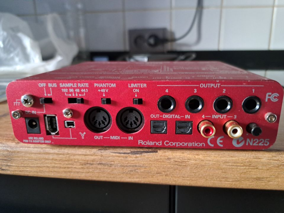 EDIROL FA-66 by ROLAND | FireWire Audio Interface, gebrauch in Homburg