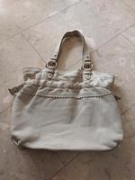 Schöner großer Fossil Shopper Handtasche Leder weiß/Creme TOP Hessen - Ober-Ramstadt Vorschau