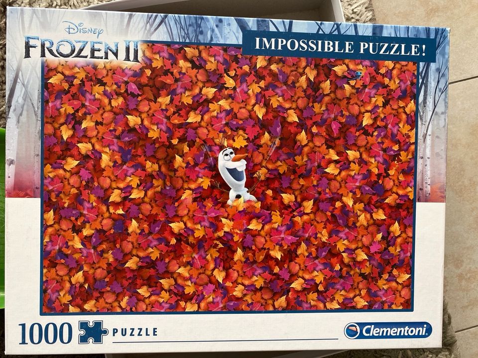 Olaf in Herbst Impossible Puzzle 1000 in Frankfurt am Main