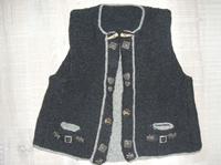 HANDMADE Unikat Trachten-Strick-Weste, M-L - Oktoberfest, Top Schleswig-Holstein - Jübek Vorschau