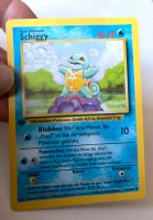 Pokémon Karte Schiggy 1. Edition 63/102 kein Holo 90er Jahre Niedersachsen - Sulingen Vorschau