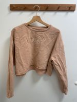 Only Sweatshirt Rosa Puder Cropped Nude oversized München - Sendling-Westpark Vorschau