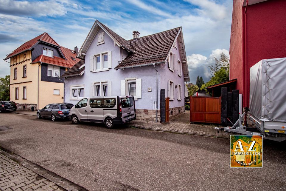 Charmantes 1 + 2 Familienhaus mit Scheune in Gaggenau nahe der Murg gelegen in Gaggenau