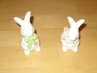 2x Deko Hase/Osterhase stehend, mit grüner/rosafarbener Schleife München - Pasing-Obermenzing Vorschau