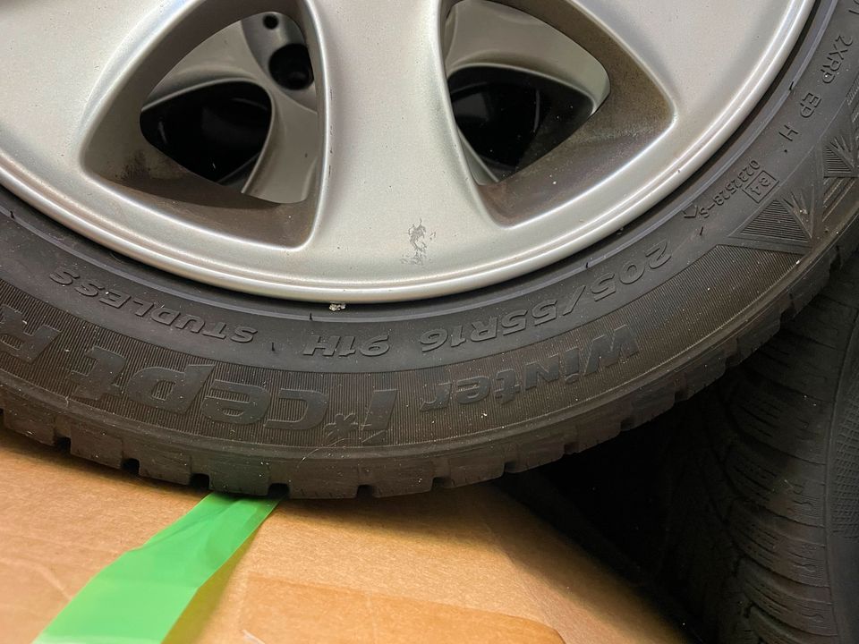 Hankook 205/55 R16 Winterreifen Radsatz BMW Rad Reifen Kombi in Nürnberg (Mittelfr)