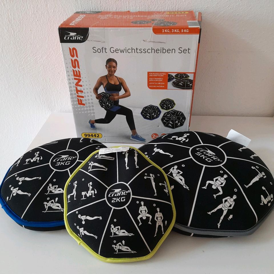 Soft Gewichtsscheiben Set / Crane / Sport / Fitness in Alpen