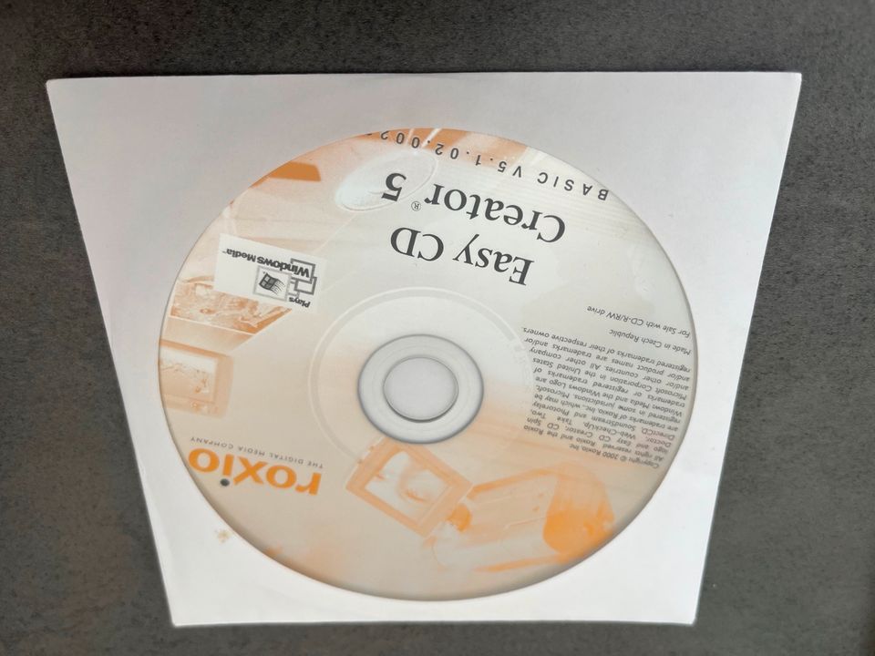 Roxio Easy CD Creator 5 Basic in Massenbachhausen
