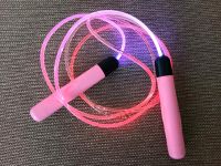 LED Springseil Leuchtend Verstellbar ca. 2,4 m Rope Skipping Seil Bayern - Neutraubling Vorschau